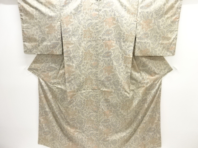 Japanese Kimono / Tsumugi Omeshi Silk